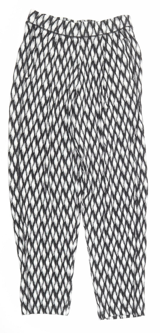 Womens UK Size 6 Marks and Spencer Regular Fit  Black Trousers