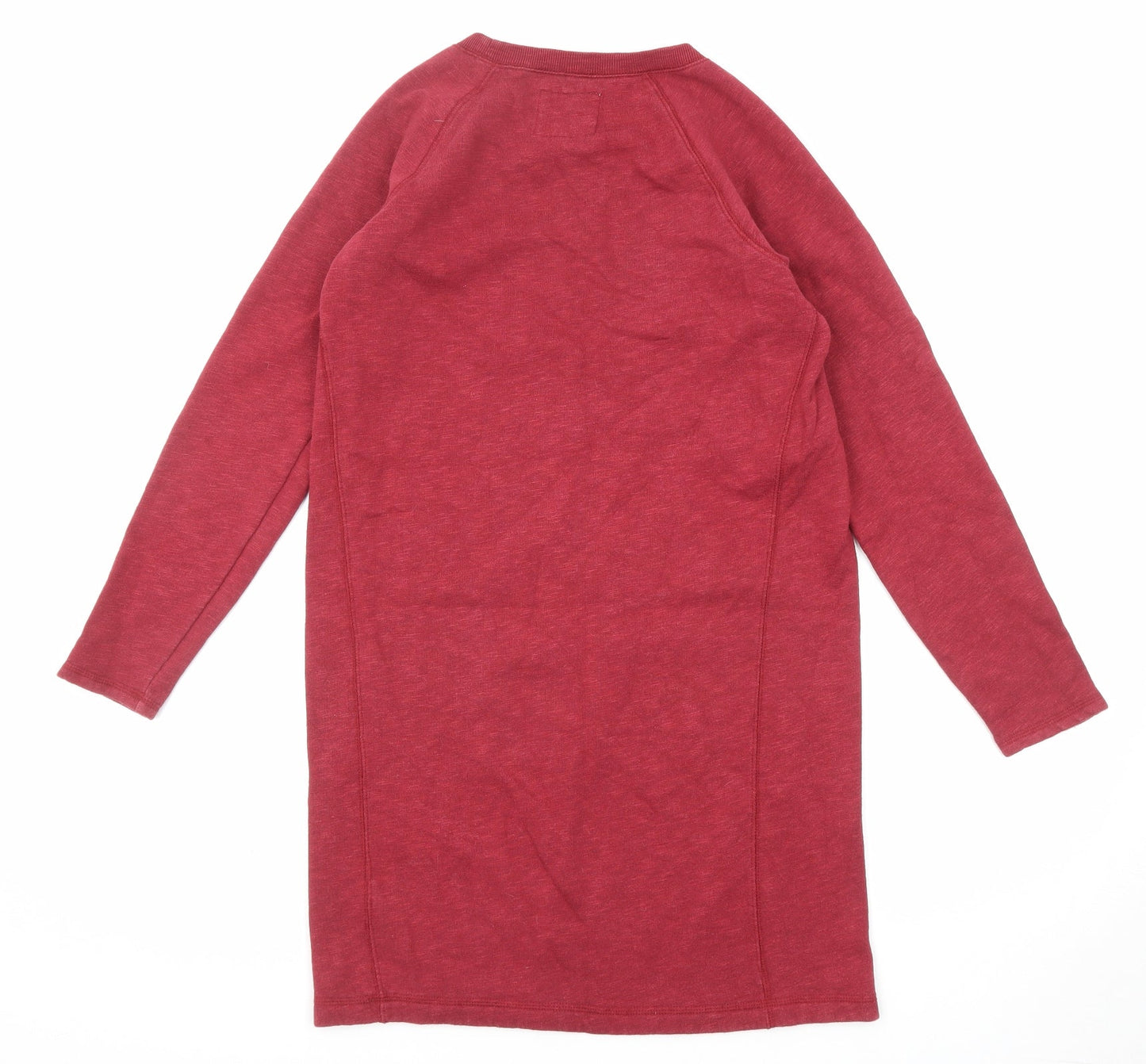 Womens UK Size 8 Jack Wills Red Pullover Sweatshirt