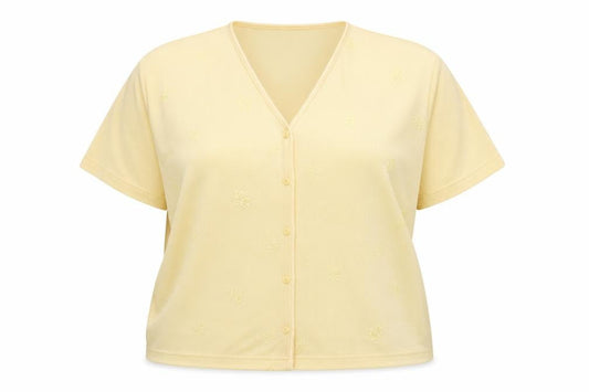 Womens UK Size XL Isabelle Yellow Cardigan Jumper
