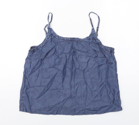 Womens UK Size 14 Encuentro Blue Camisole Tank