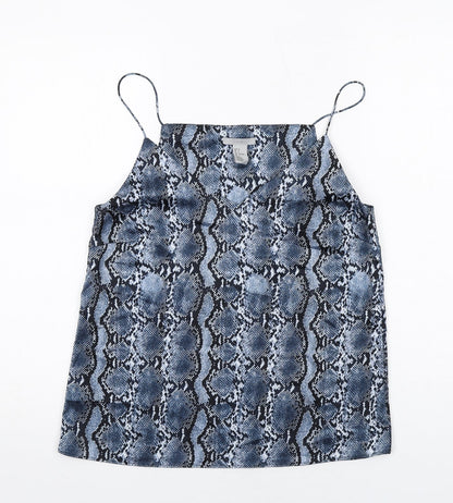 Womens UK Size 8 H&M Blue Camisole Tank