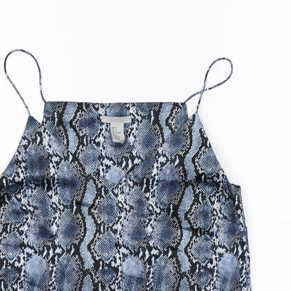 Womens UK Size 8 H&M Blue Camisole Tank