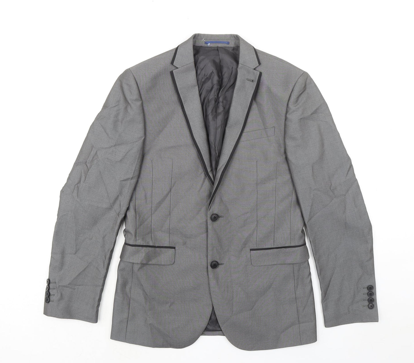 Mens UK Size 38 NEXT Regular Grey Suit Jacket