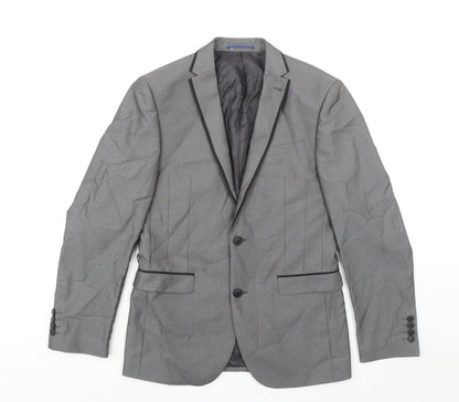 Mens UK Size 38 NEXT Regular Grey Suit Jacket