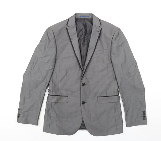Mens UK Size 38 NEXT Regular Grey Suit Jacket