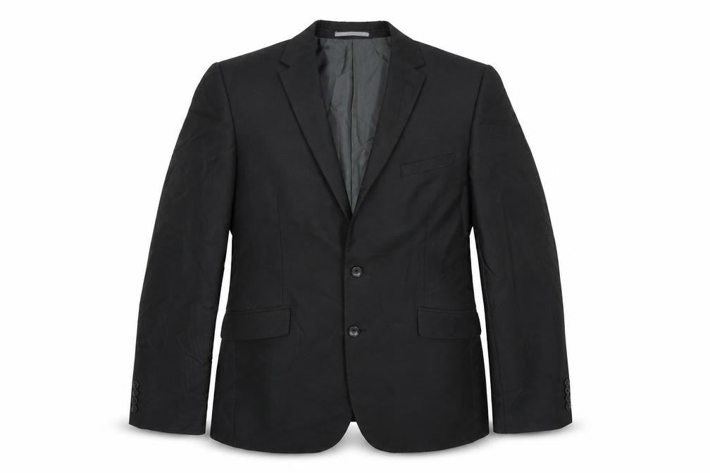Mens UK Size 42 Marks and Spencer Big & Tall Black Suit Jacket
