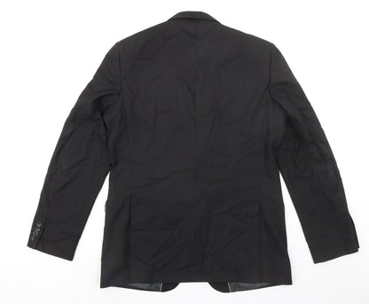 Mens UK Size 42 Marks and Spencer Big & Tall Black Suit Jacket