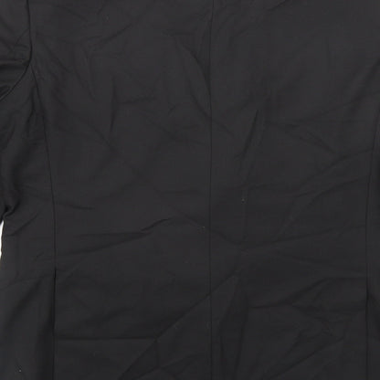 Mens UK Size 42 Marks and Spencer Big & Tall Black Suit Jacket