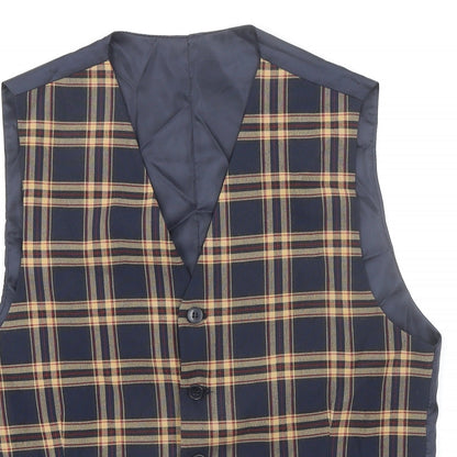 Mens UK Size 38 Boohoo Regular Blue Suit Jacket