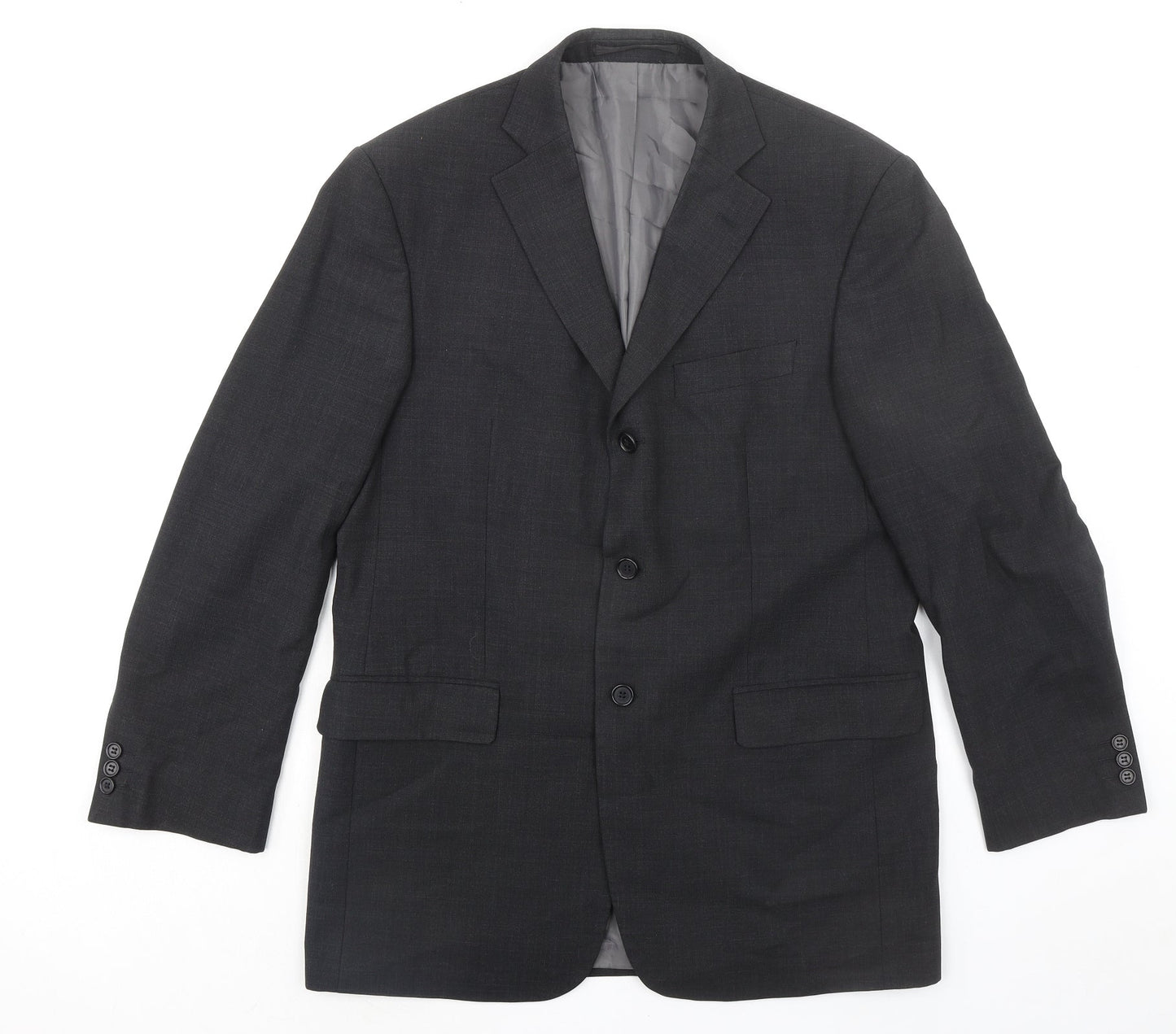Mens UK Size 40 Marks and Spencer Regular Grey Suit Jacket