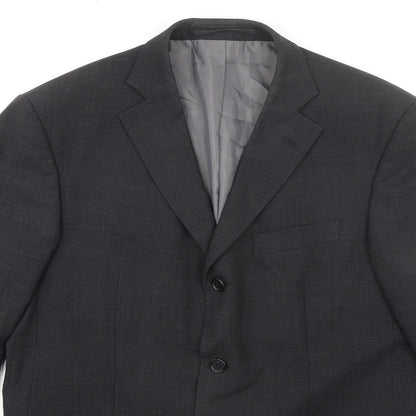 Mens UK Size 40 Marks and Spencer Regular Grey Suit Jacket