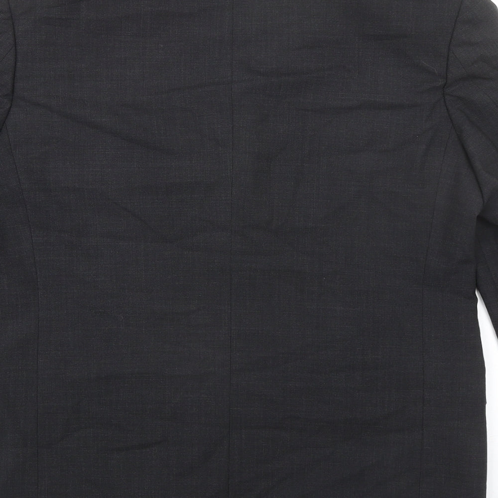 Mens UK Size 40 Marks and Spencer Regular Grey Suit Jacket