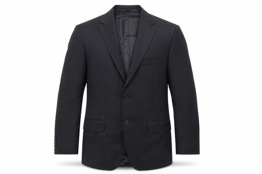 Autograph Mens Black Wool Jacket Suit Jacket Size 38 Regular