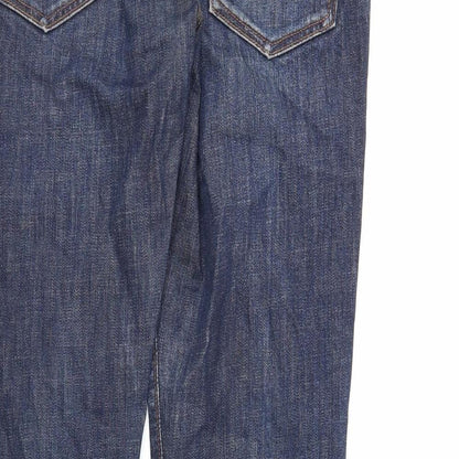 Gap Mens Blue Cotton Straight Jeans Size 32 in L31 in Regular Zip