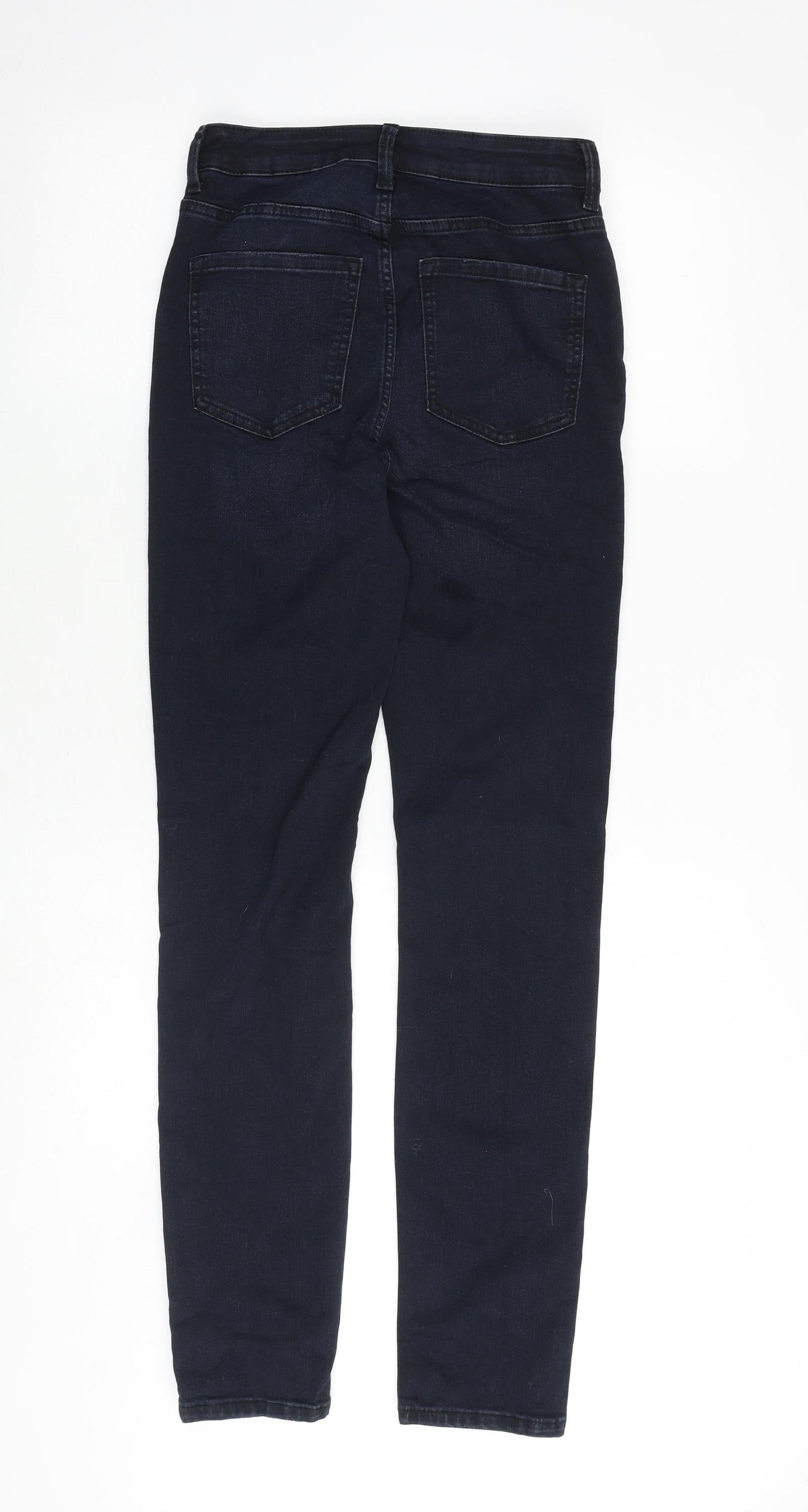 Womens UK Size 8 Marks and Spencer Regular Fit Skinny Blue Jeans