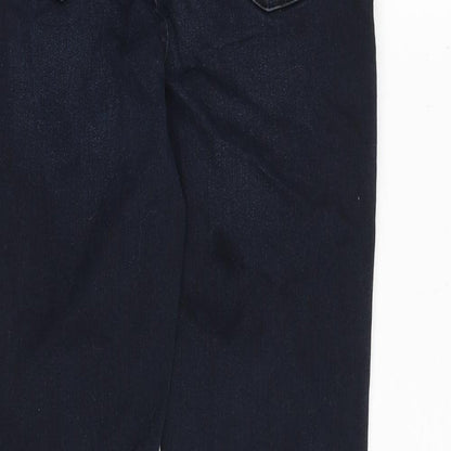Womens UK Size 8 Marks and Spencer Regular Fit Skinny Blue Jeans