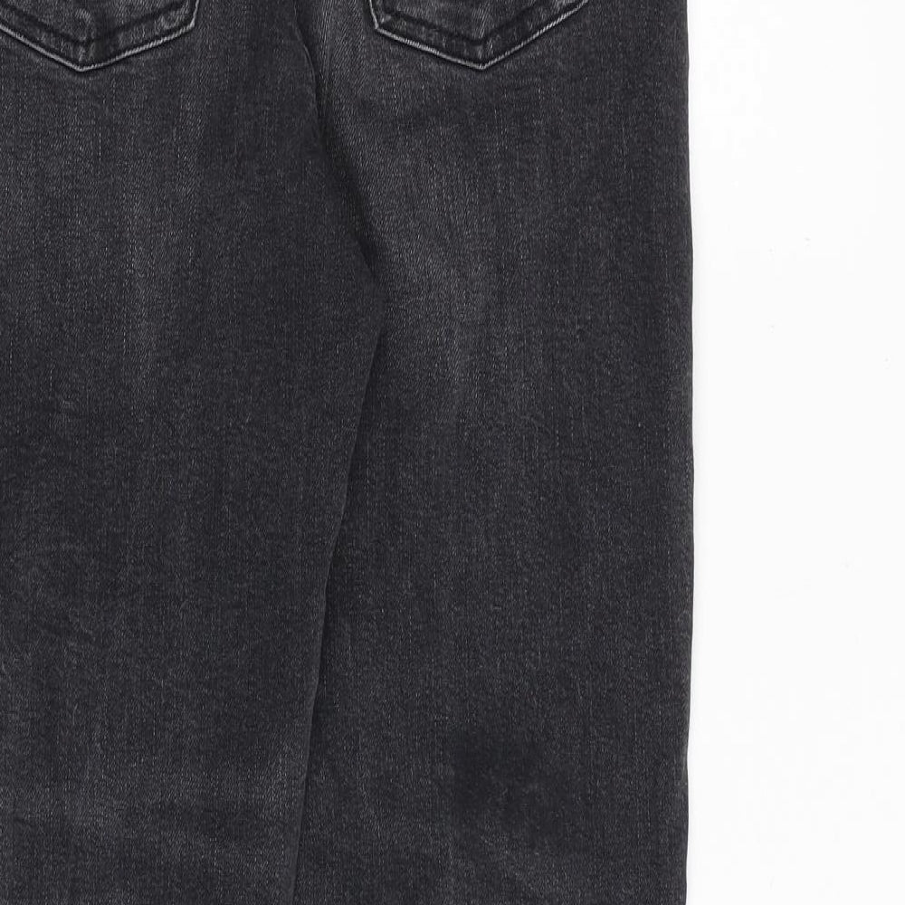 Mens UK Size 30 in River Island Regular Fit Skinny Grey Jeans