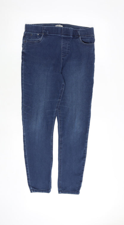 Soon Womens Blue Cotton Jegging Jeans Size 12 Regular
