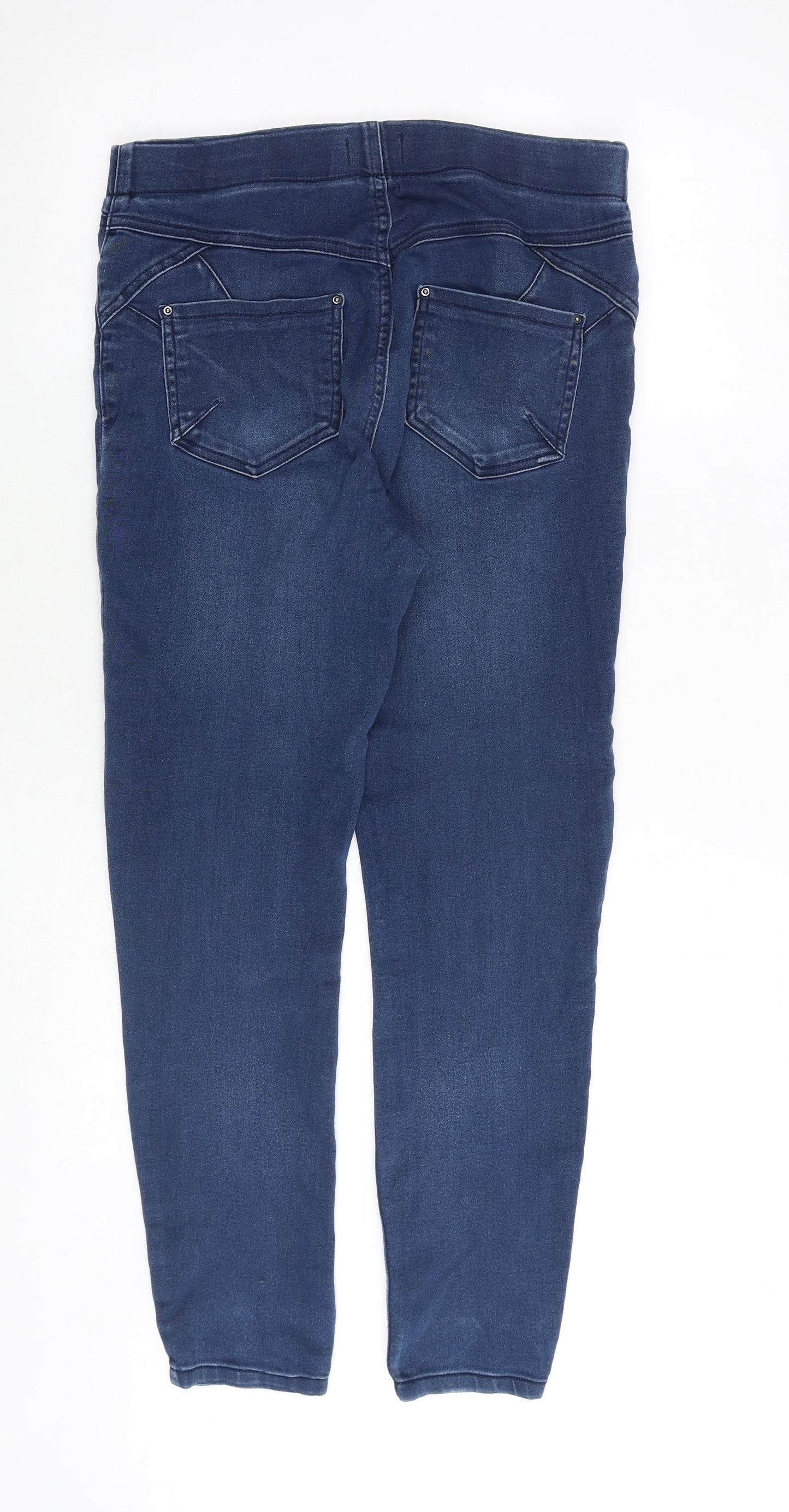Soon Womens Blue Cotton Jegging Jeans Size 12 Regular