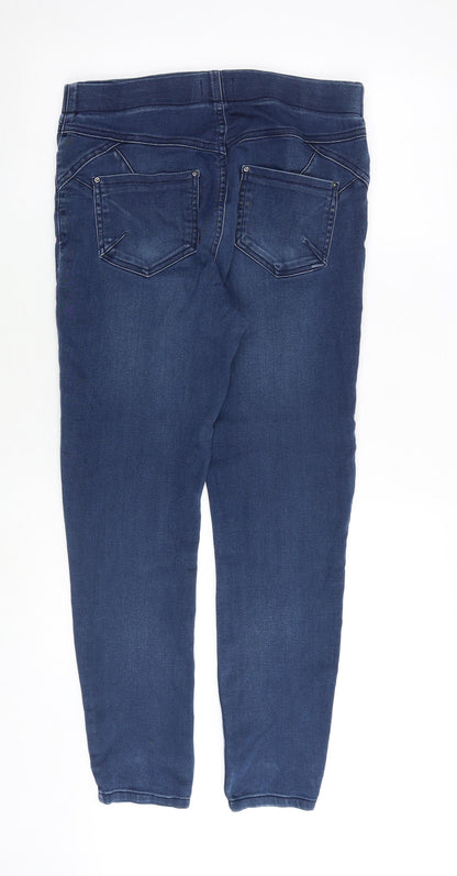 Soon Womens Blue Cotton Jegging Jeans Size 12 Regular