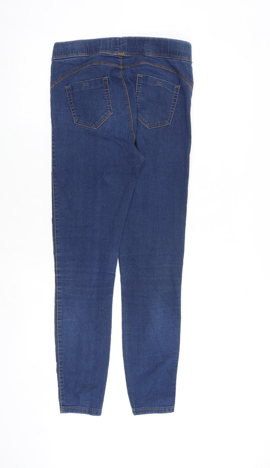 Denim & Co. Womens Blue Cotton Jegging Jeans Size 12 Regular