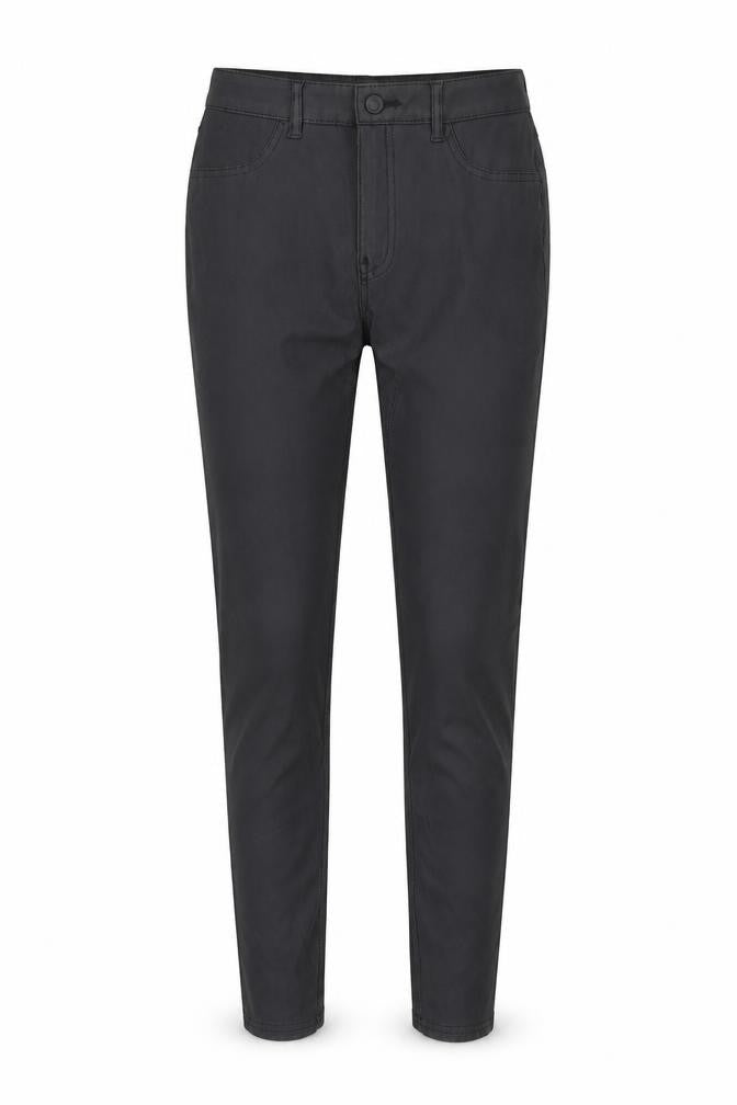 Womens UK Size 10 Denim & Co. Regular Fit  Black Trousers