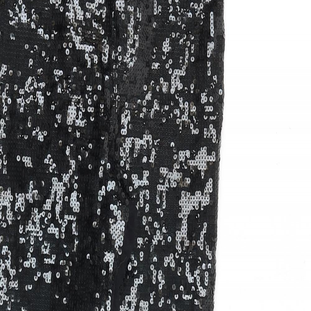 Topshop Womens Black Cotton Skinny Jeans Size 26 in L30 in Regular Zip