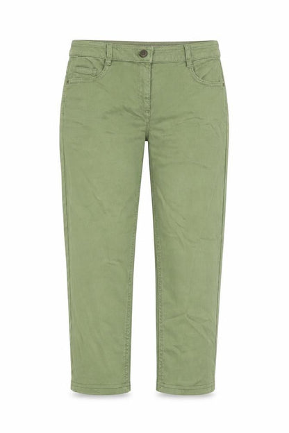 Womens UK Size 12 EDC Regular Fit Skinny Green Jeans