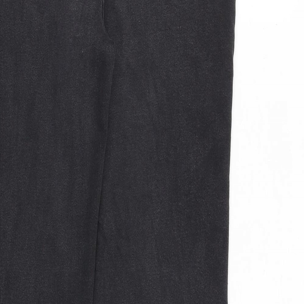 Per Una Womens Grey Cotton Straight Jeans Size 28 in Regular Zip