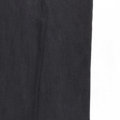 Per Una Womens Grey Cotton Straight Jeans Size 28 in Regular Zip