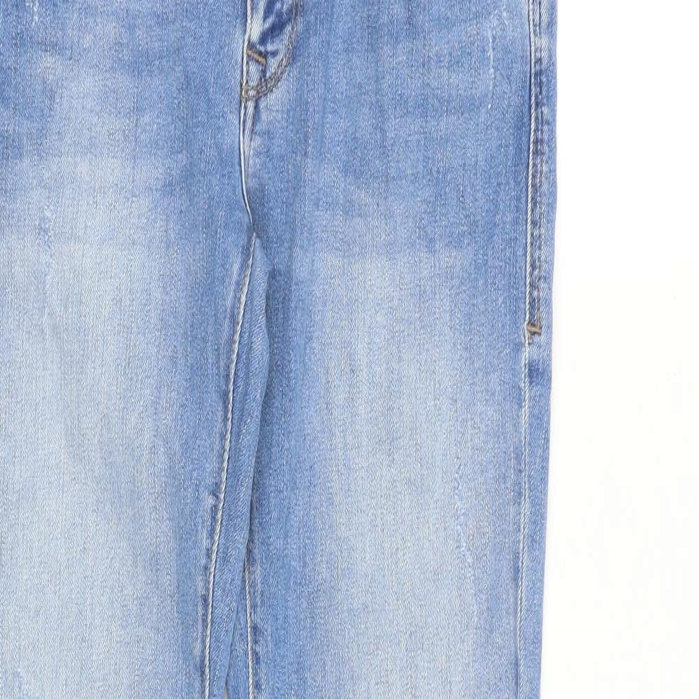 Womens UK Size 28 in Mavi Jeans Slim Fit Straight Blue Jeans
