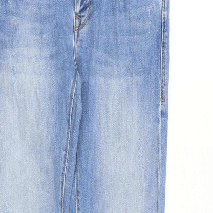 Womens UK Size 28 in Mavi Jeans Slim Fit Straight Blue Jeans