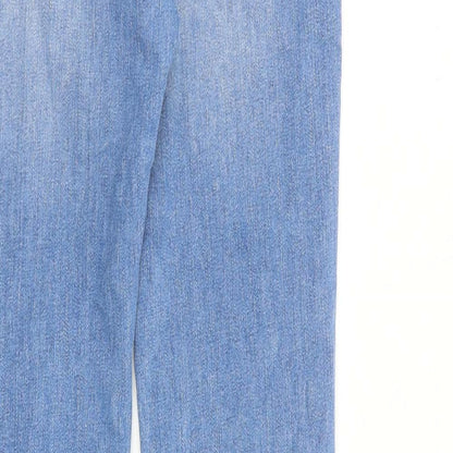 Womens UK Size 28 in Mavi Jeans Slim Fit Straight Blue Jeans