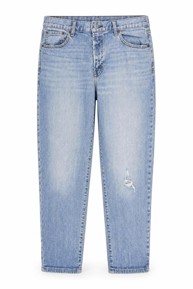 Womens UK Size 34 in Gap Regular Fit Mom Blue Jeans