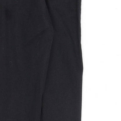 Topshop Womens Black Cotton Skinny Jeans Size 26 in L32 in Regular Zip