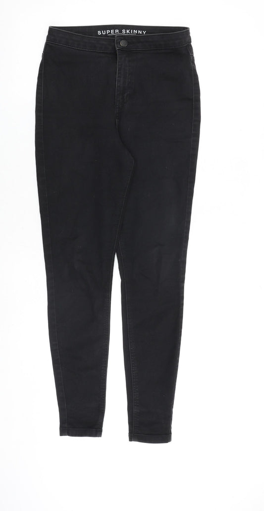 Womens UK Size 10 Marks and Spencer Slim Fit Skinny Black Jeans