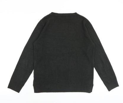 Womens UK Size 12 Marks and Spencer Grey Pullover Jumper