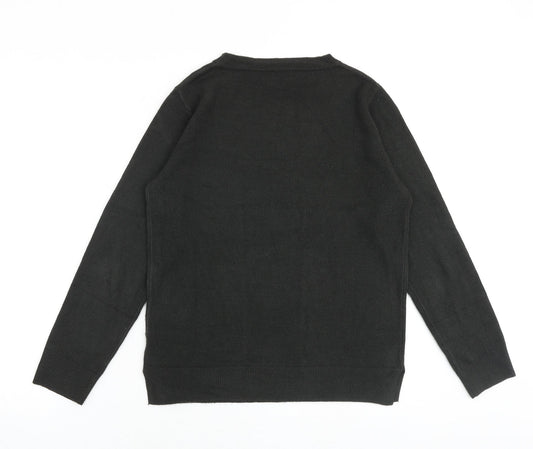 Womens UK Size 12 Marks and Spencer Grey Pullover Jumper