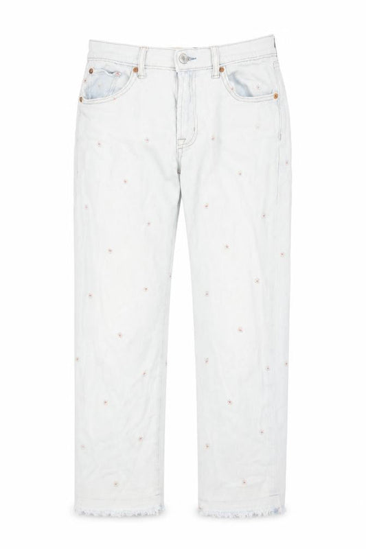 Womens UK Size 6 Gap Regular Fit Straight Blue Jeans