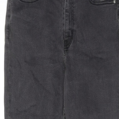 ASOS Womens Grey Cotton Skinny Jeans Size 30 in L26 in Regular Zip