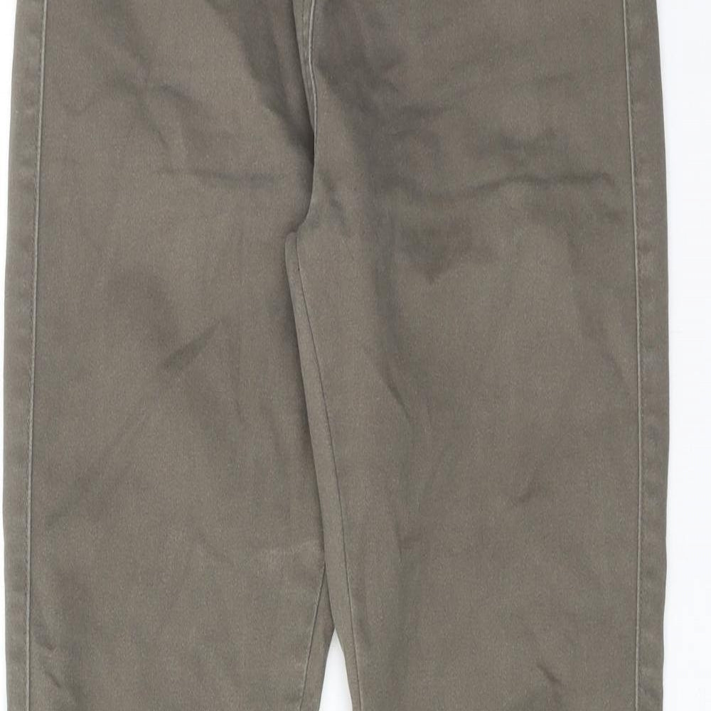 TU Womens Green Cotton Jegging Jeans Size 8 Regular