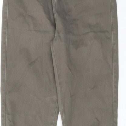 TU Womens Green Cotton Jegging Jeans Size 8 Regular