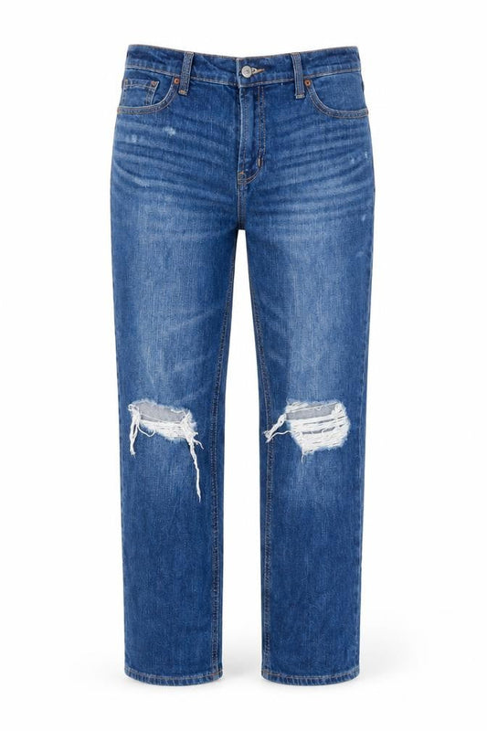Womens UK Size 34 in Old Navy Regular Fit Straight Blue Jeans