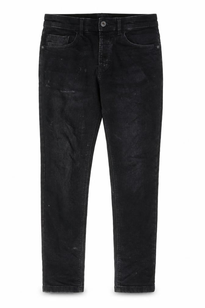 Mens UK Size 30 in NEXT Regular Fit Skinny Black Jeans
