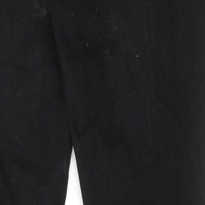 Mens UK Size 30 in NEXT Regular Fit Skinny Black Jeans
