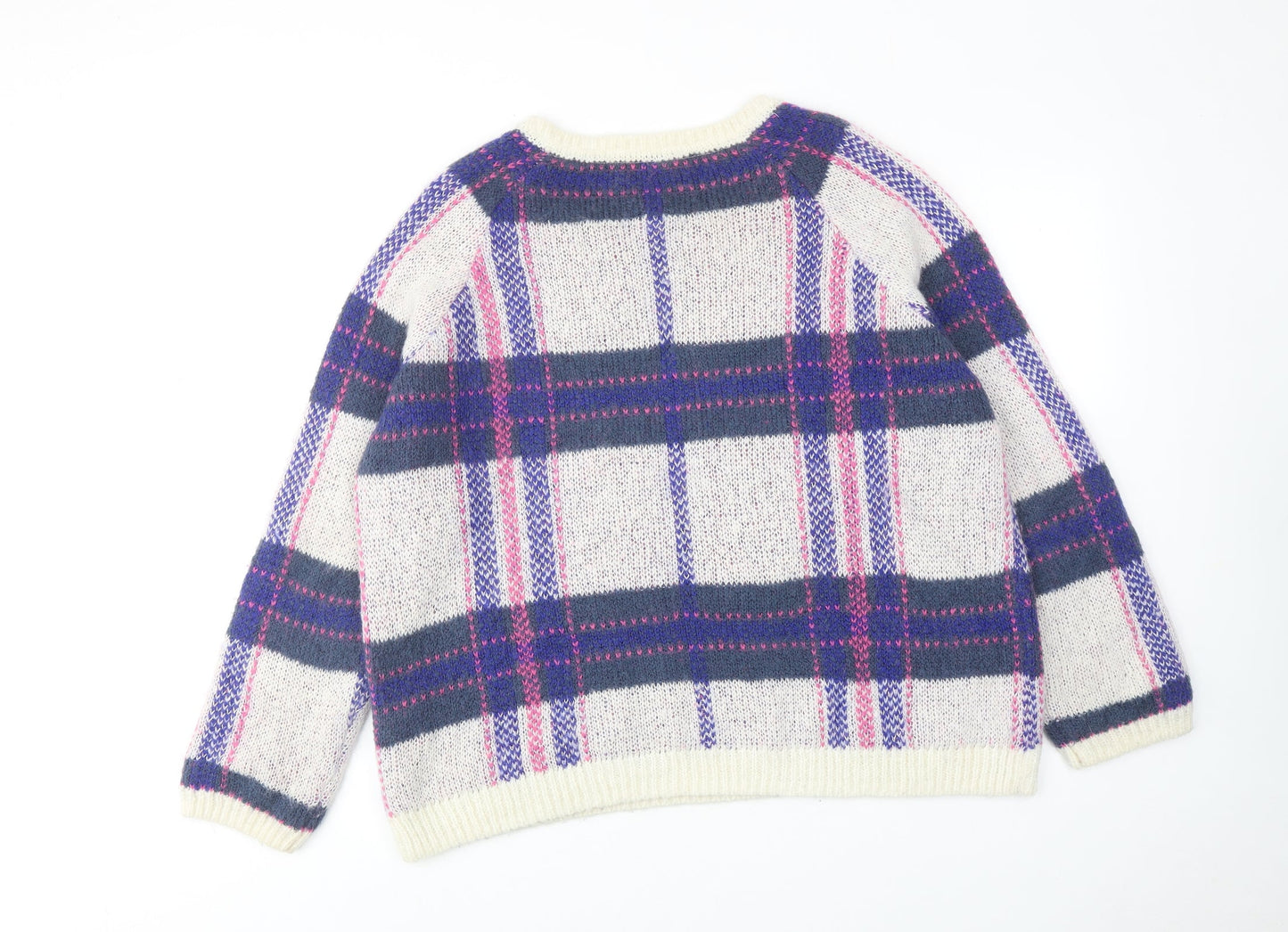Womens UK Size XL H&M Purple Pullover Jumper