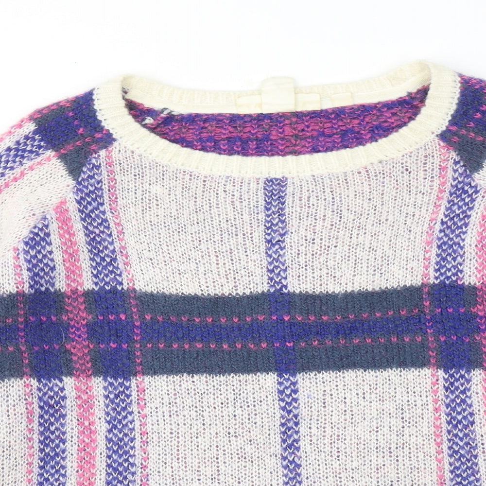 Womens UK Size XL H&M Purple Pullover Jumper