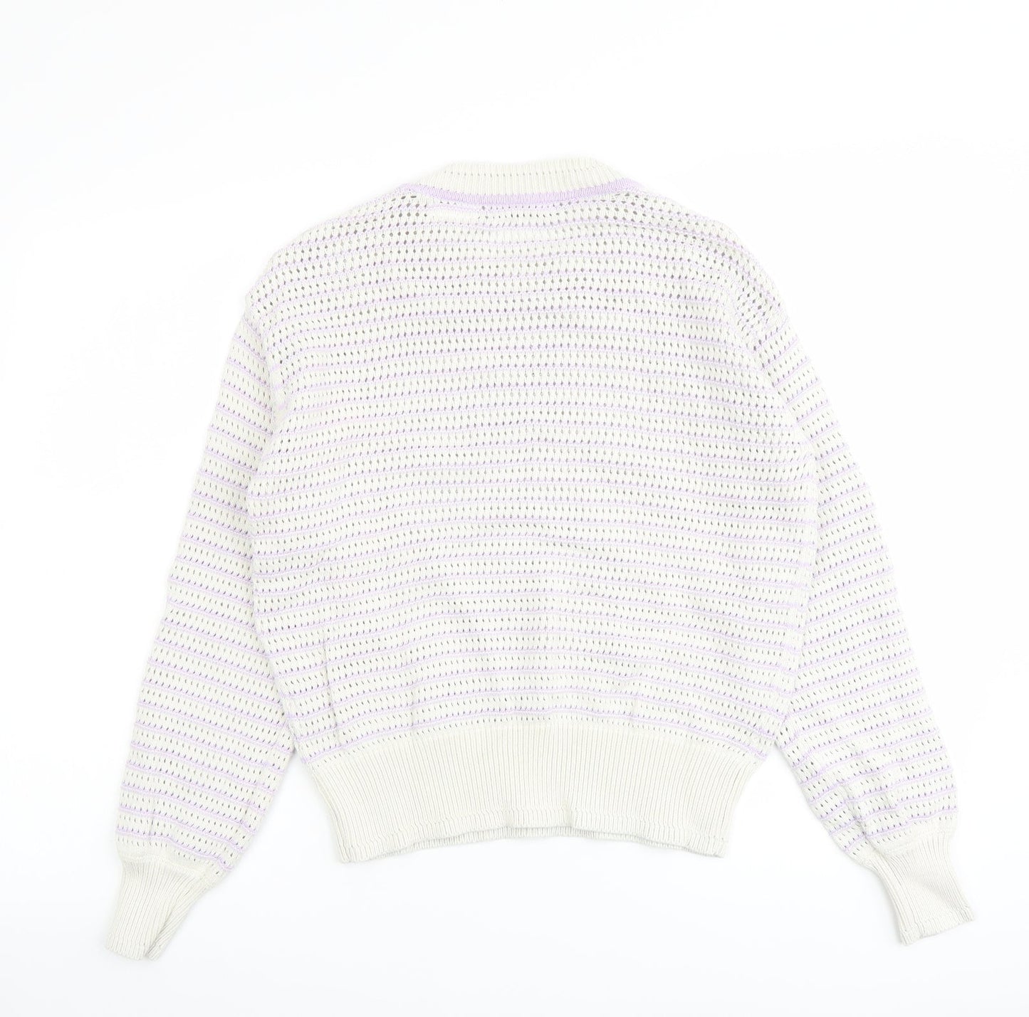 Womens UK Size S Marks and Spencer Purple Pullover Jumper