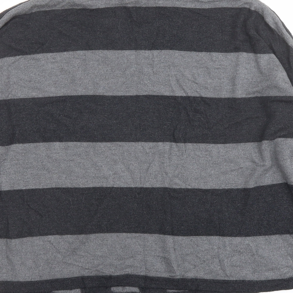 Womens UK Size M Mango Grey Pullover Jumper