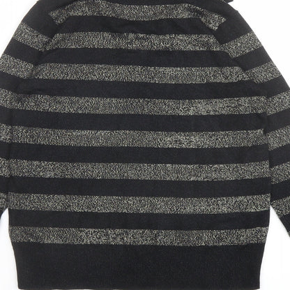 Womens UK Size XS Marks and Spencer Black Pullover Jumper